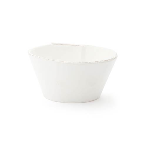 VIETRI Lastra White Stacking Cereal Bowl