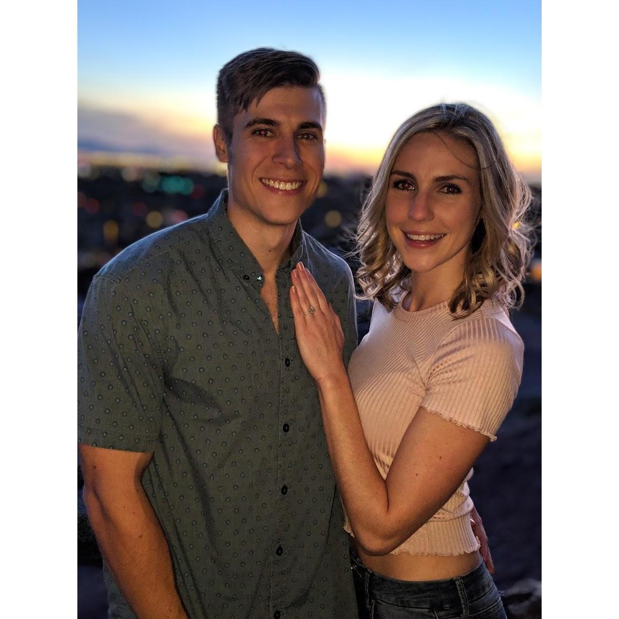 Right after Zack proposed