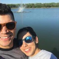 The lake where Mike proposed to Emilia