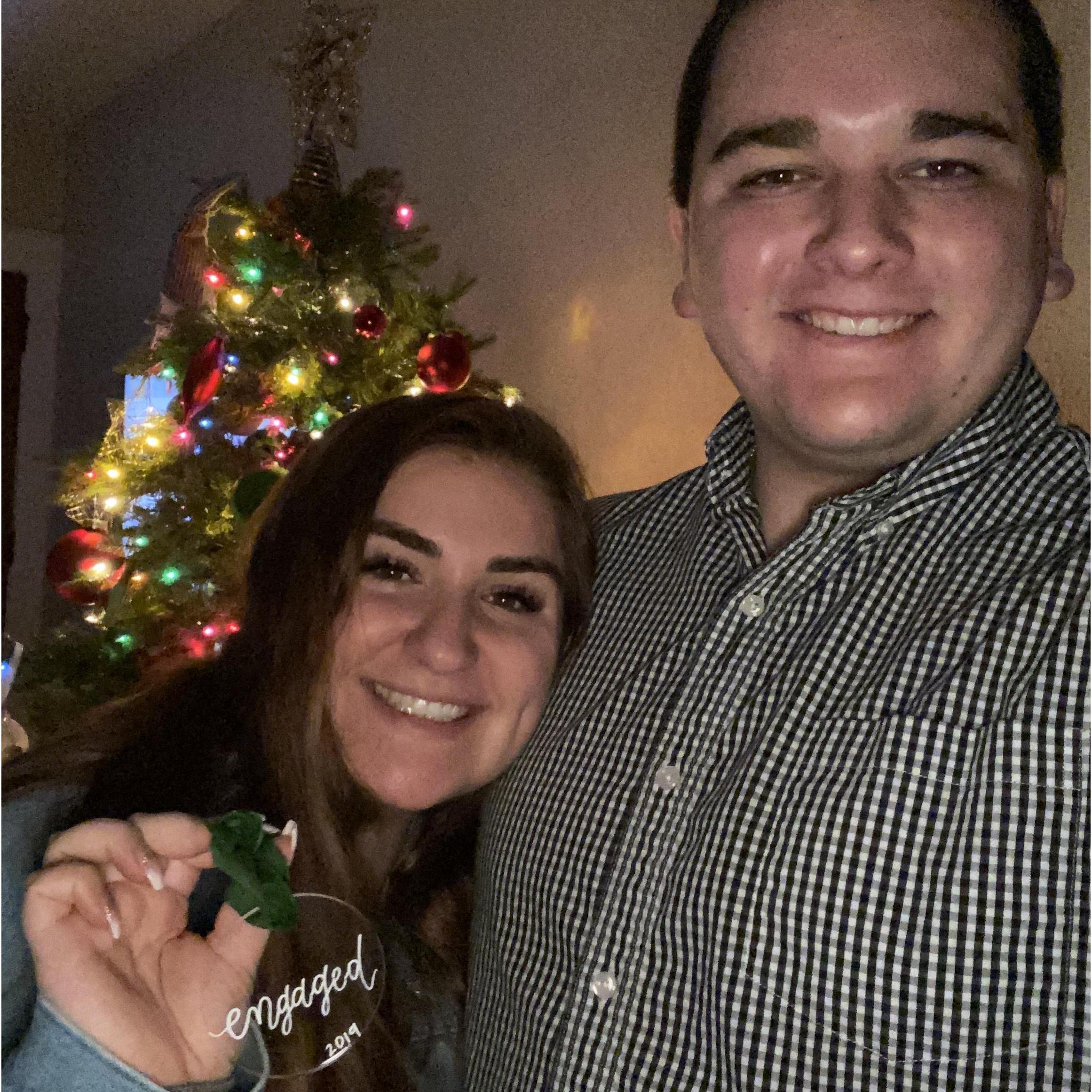 First Christmas Engaged- December 2019
