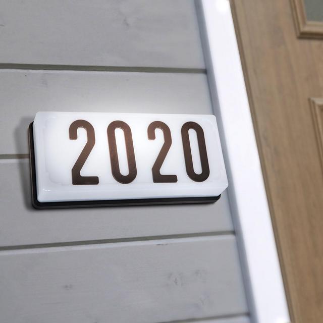 1-Line Wall Address Plaque