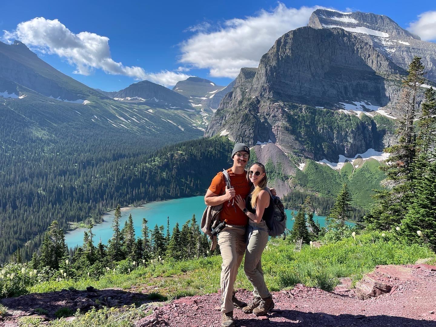 The view where we got engaged.