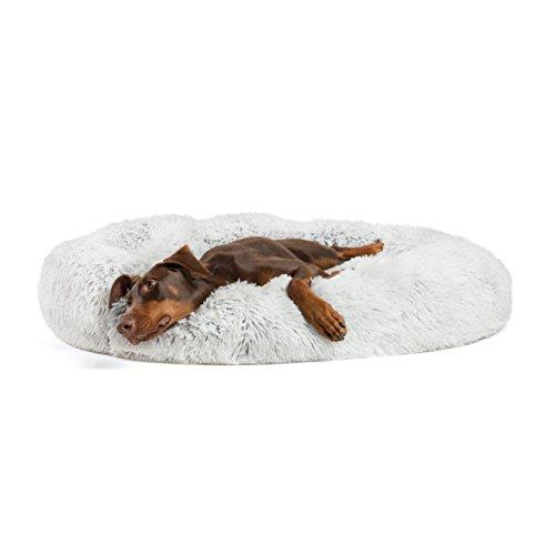 Best Friends by Sheri Calming Shag Vegan Fur Donut Cuddler (Multiple Sizes)