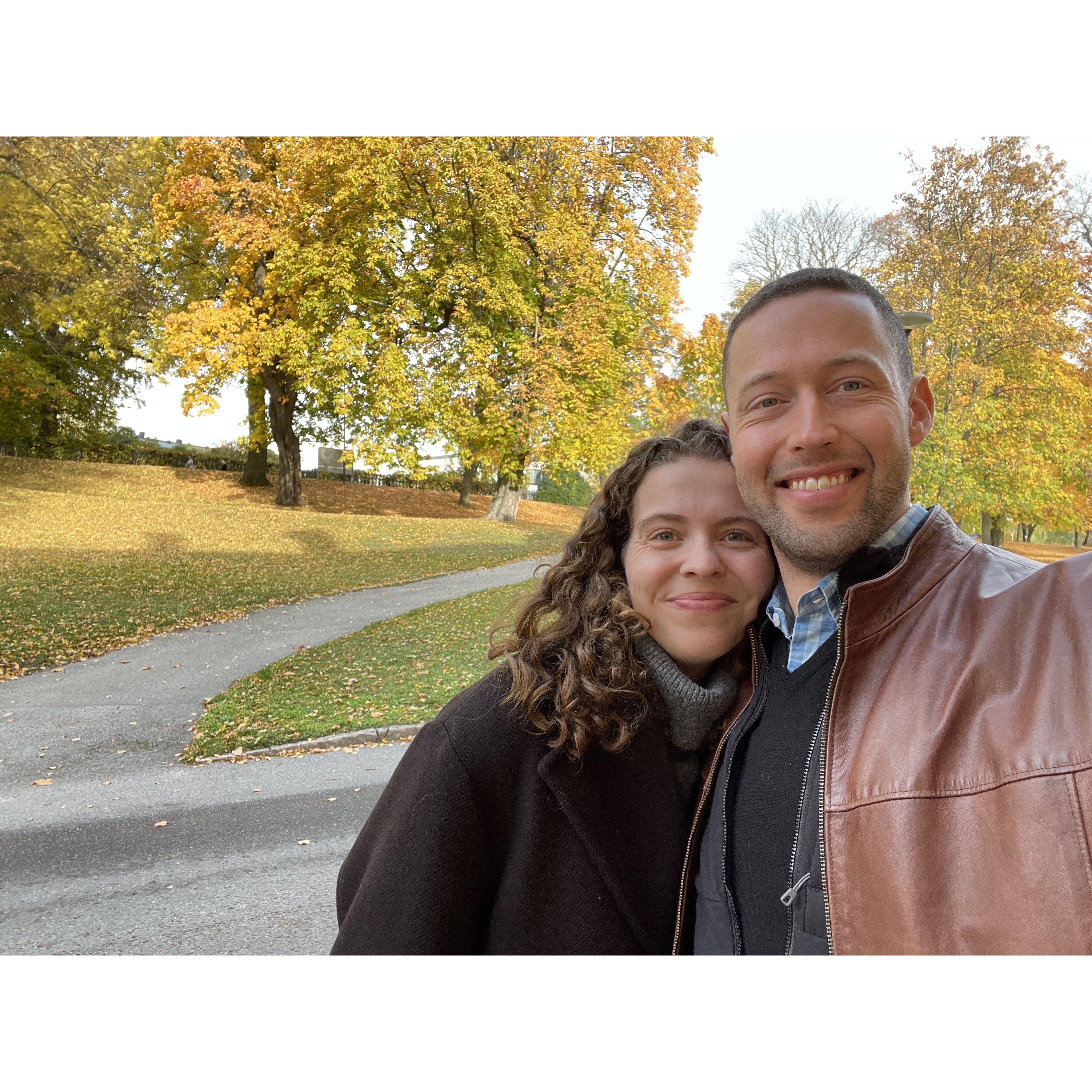 Visiting Sid's roots in Sweden