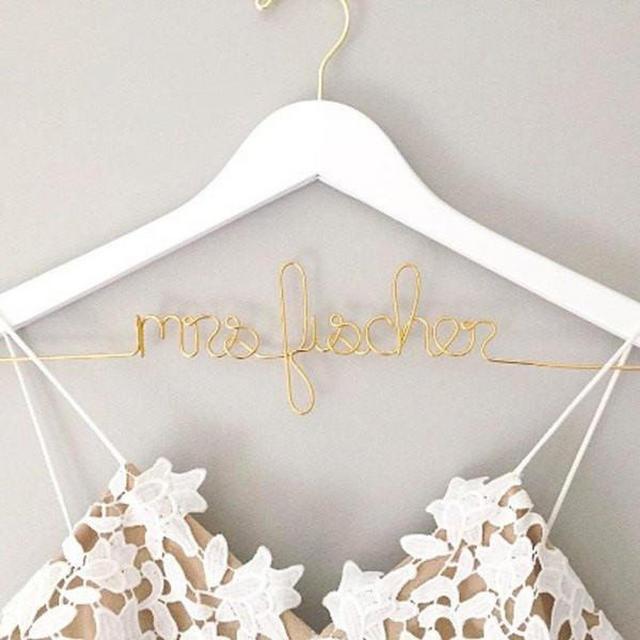 Wedding Dress Hanger, Bride Hanger, Last Name Hanger, Future Mrs Hanger, Custom Wedding Hanger, Personalized Hanger, Bridesmaid, Bride Gift