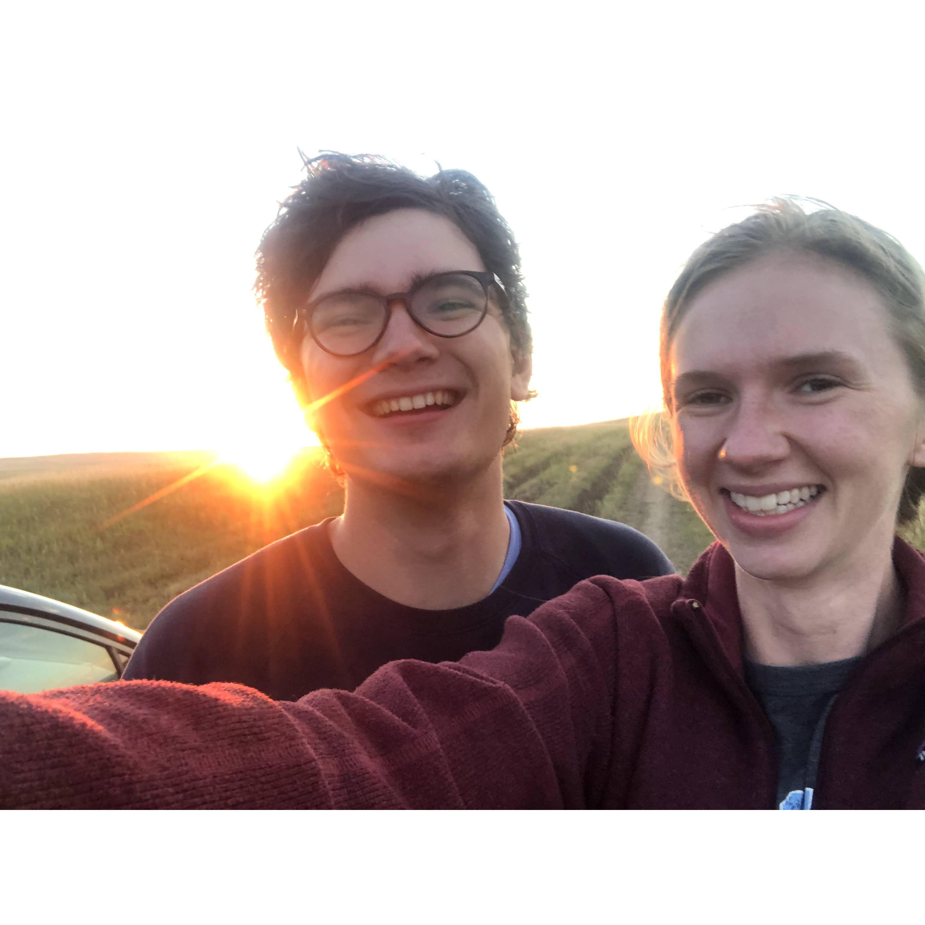Camping in South Dakota!
