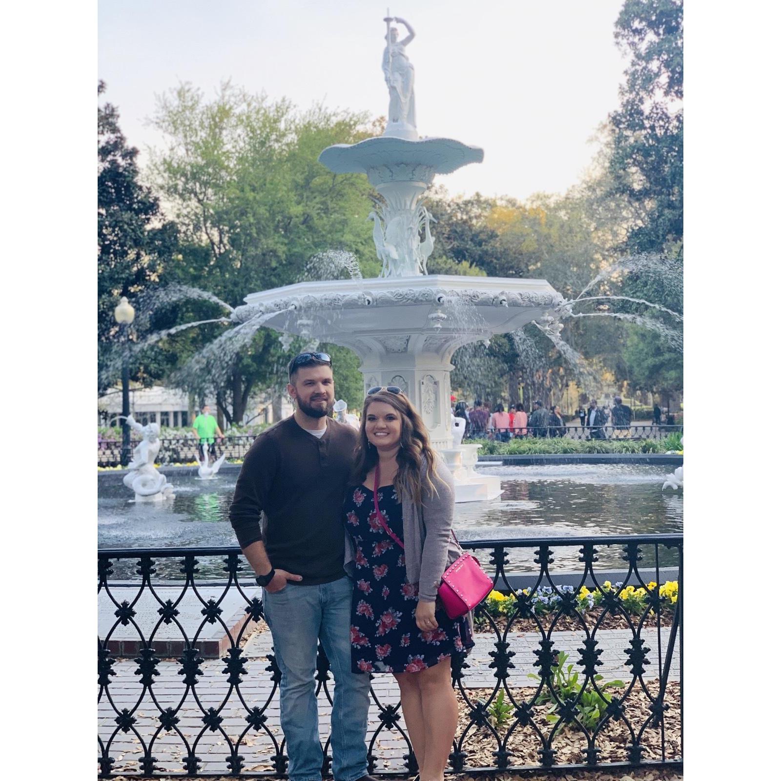 Our first big trip was to Savannah