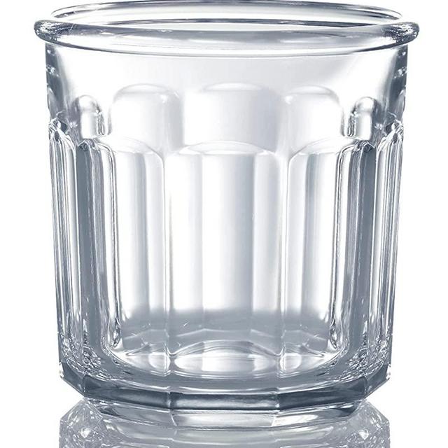 Luminarc N7593 Working Glass Storage Jar with Lids, 14 Ounce, Set of 4, Clear