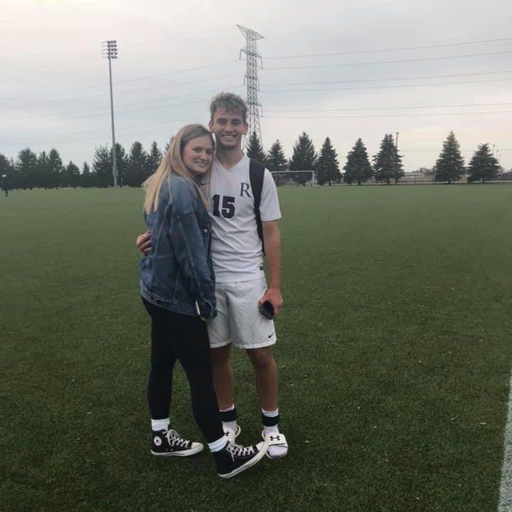 Caleb's freshman year at Rockford University - 2019
