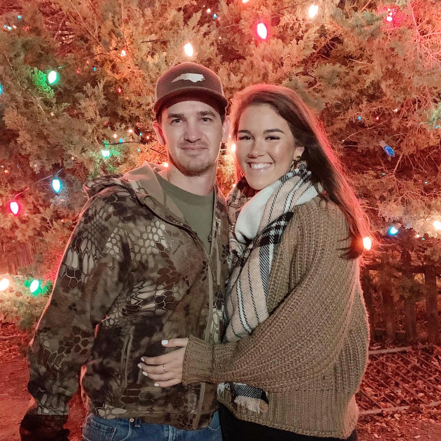 Going to the Manteo Christmas tree lighting together.