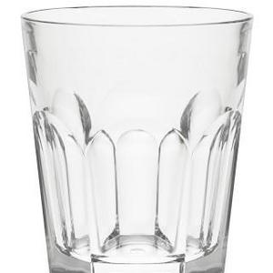DuraClear® Faceted Short Tumblers, Set of 6
