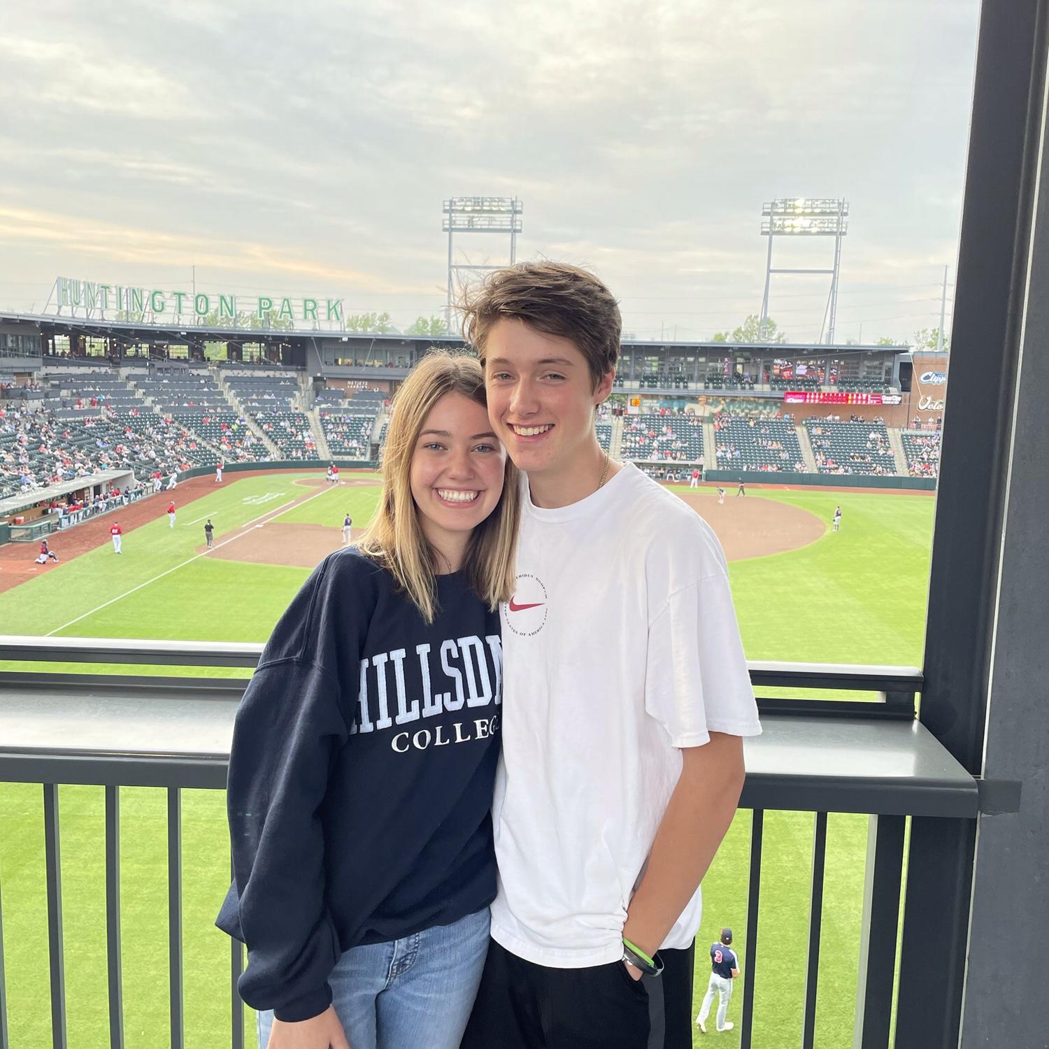 We started dating during our junior year of high school!