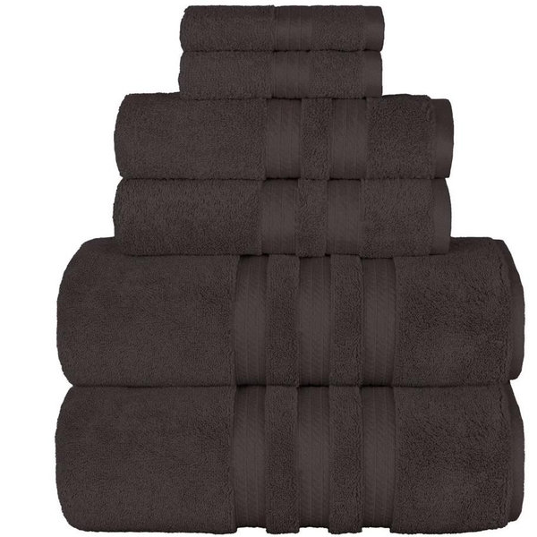 Sam’s Club Member's Mark Hotel Premier 6-Piece Towel Set, - Color: Coffee