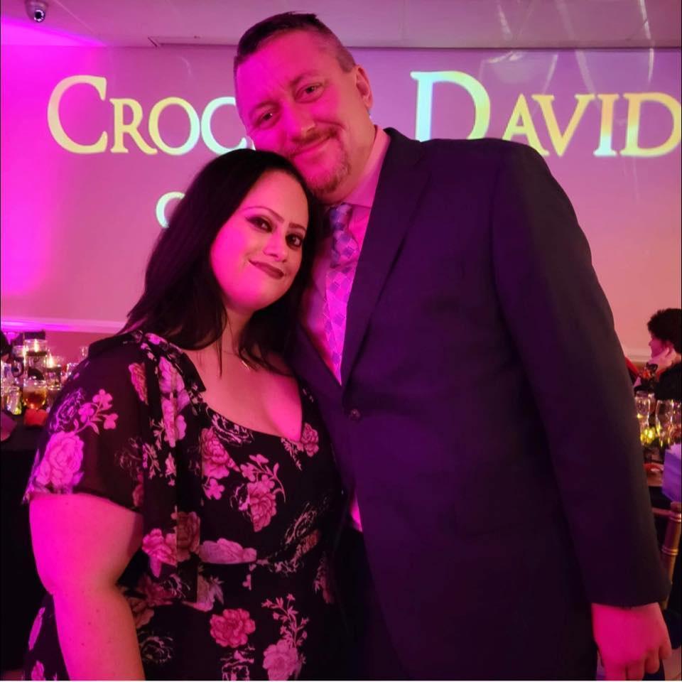 Celebrating Dave and Croce as the newlyweds๐๐งก๐ค๐