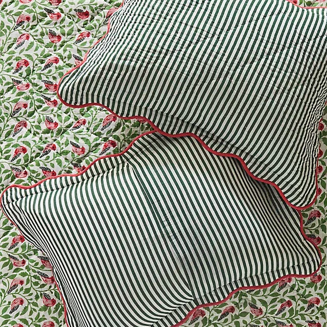 Iluka 100% Cotton Gauze Shams, Set of 2