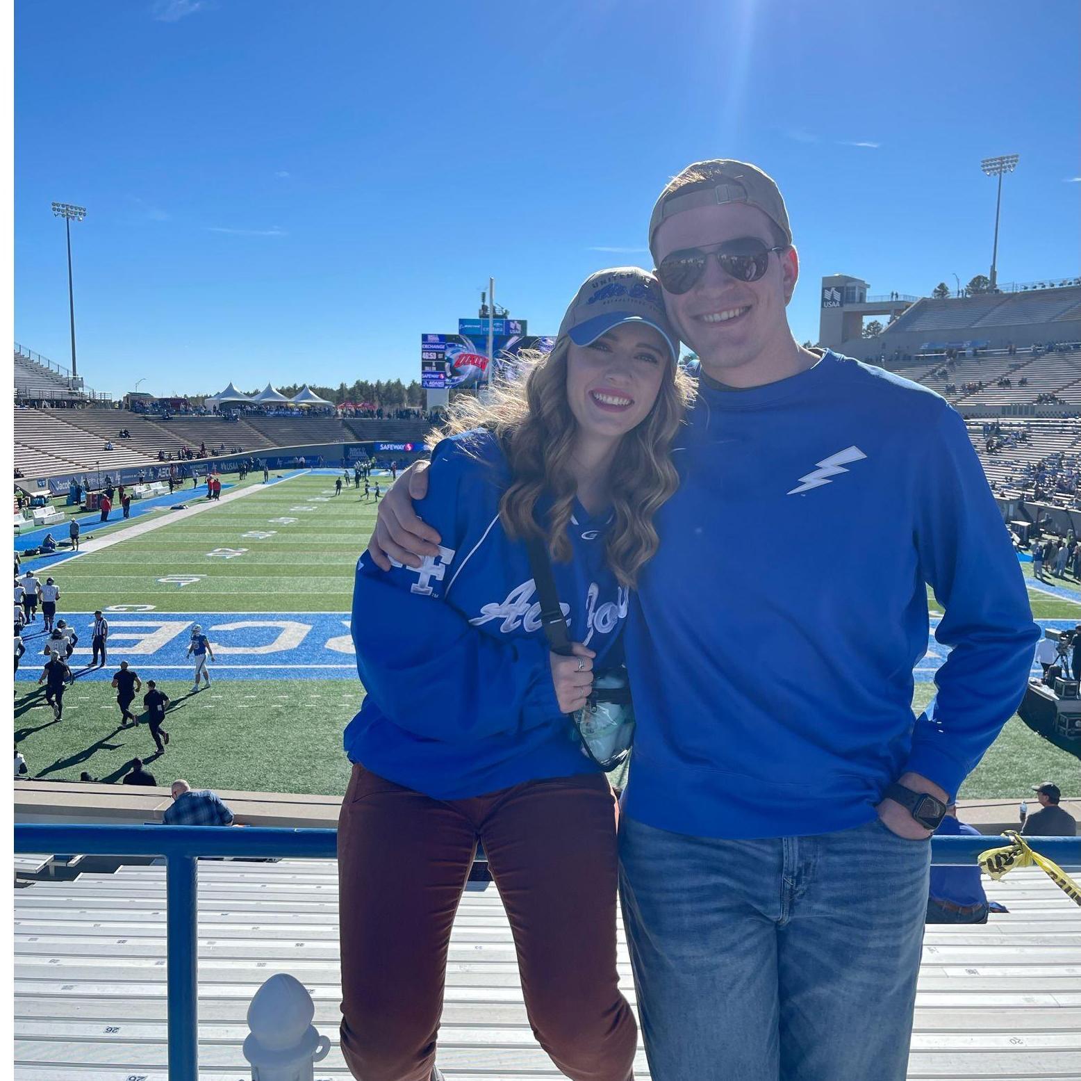 Just some ROTC Cadets at a USAFA Game; nothing unusual there