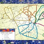 Wildflower Map of Dewitt County