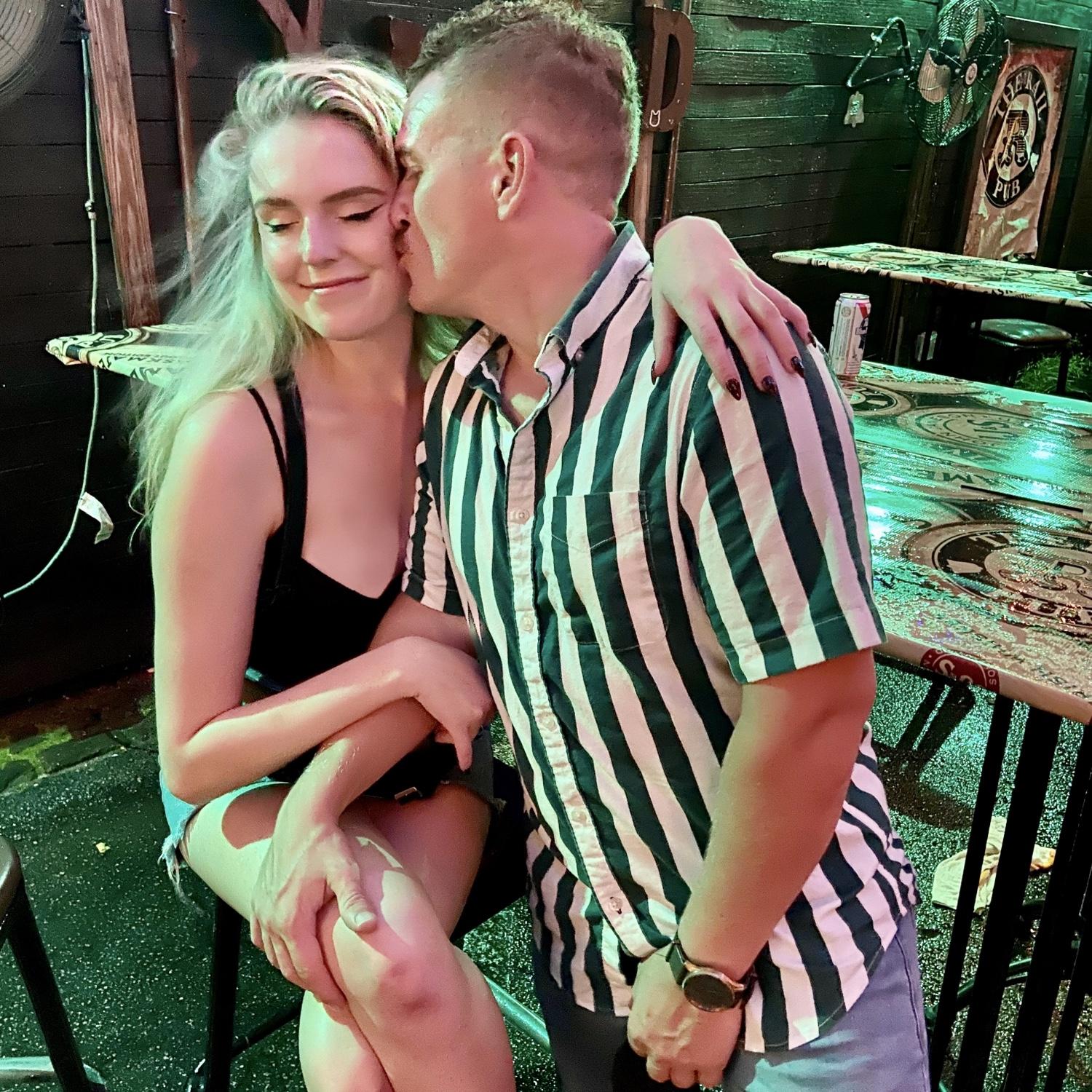 The night we both sat down and said “are we doing this for real?” The rest is history.