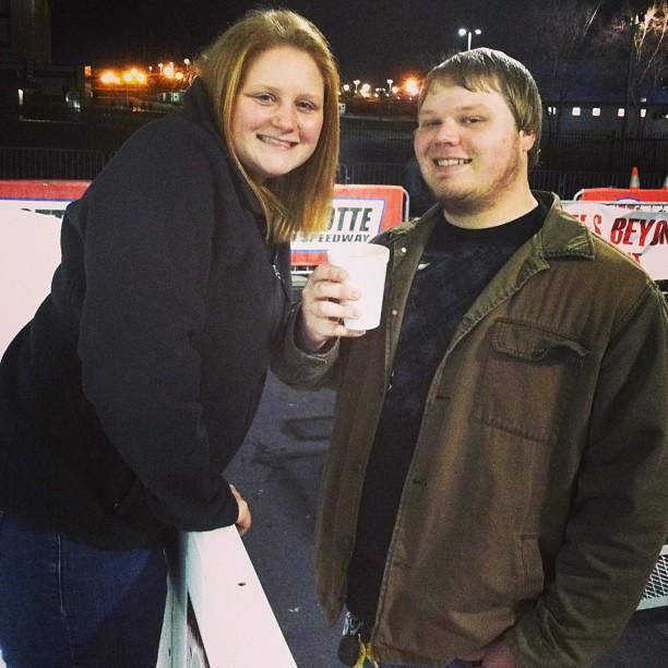 Ice skating in 2013.