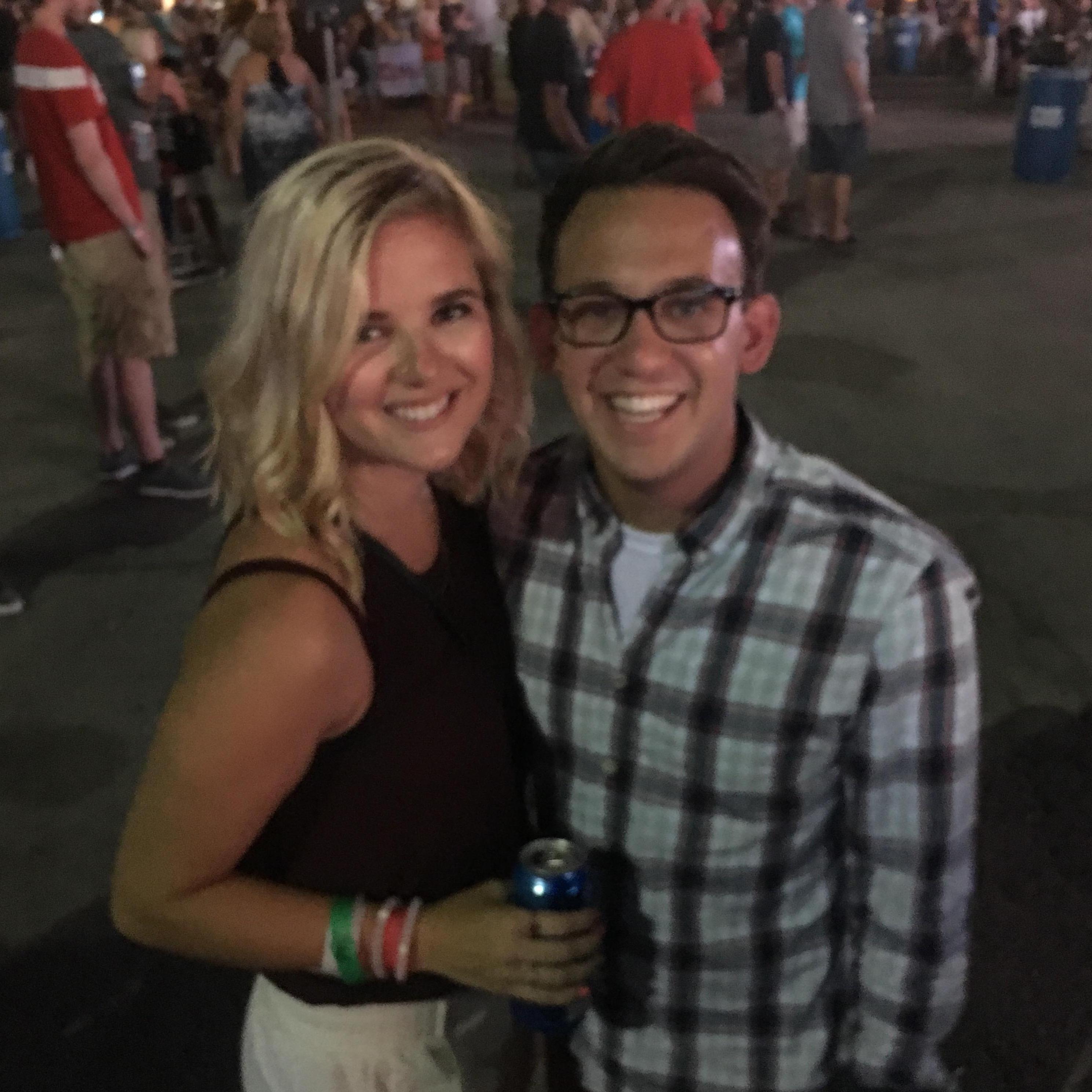 Our first date!