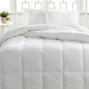 Luxury Down Alternative King Comforter, Hypoallergenic, 450 Thread Count 100% Cotton Cover, Created for Macy's