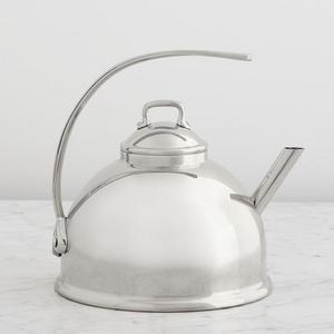 Mauviel Teakettle, Stainless-Steel