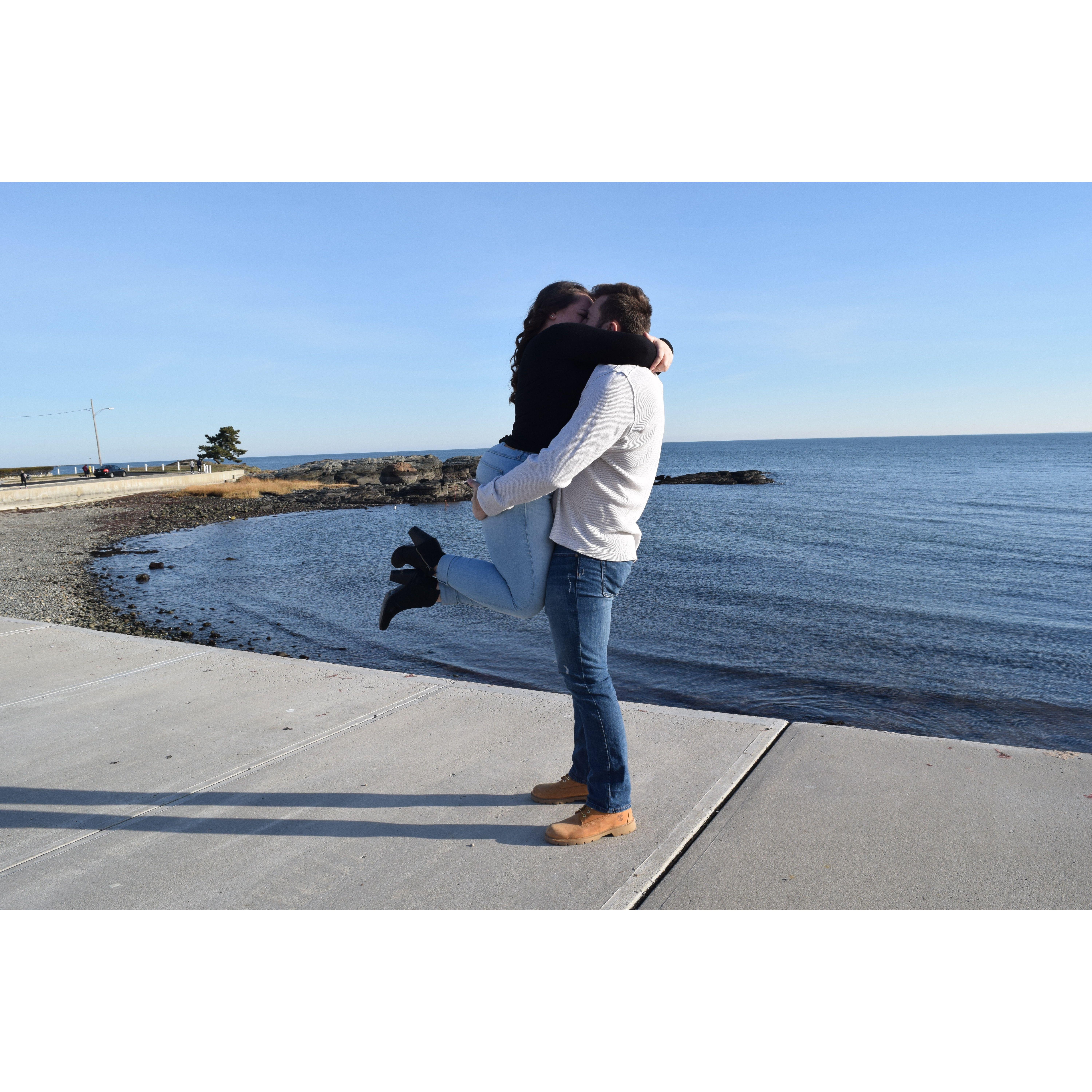 Anchor Beach, Milford, CT ~ December 2016