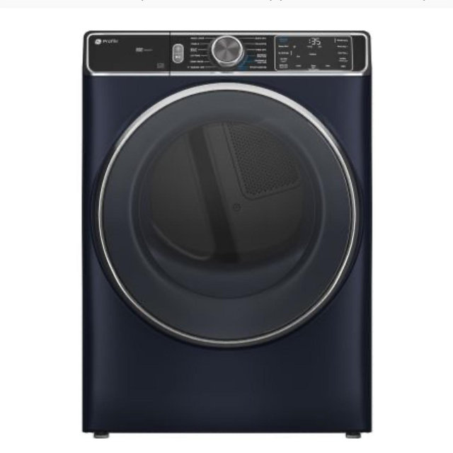 GE Profile PFD87GSPVRS 28" Front Load Smart Gas Dryer - Sapphire Blue