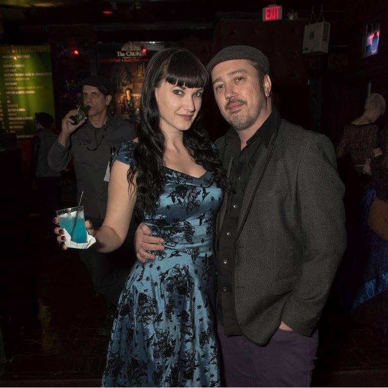 We first met in June of 2013 at a goth club called "The Church" in Dallas TX. It was love at first laugh.