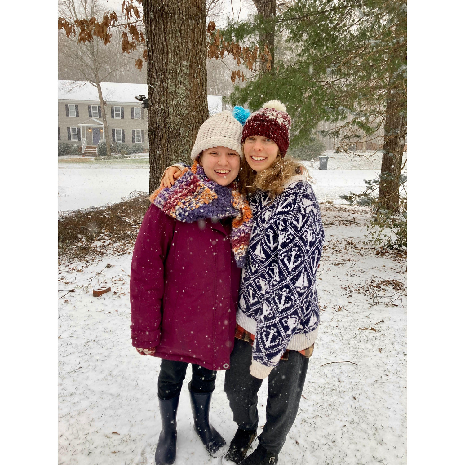 We love the snow! (not too much of that in FL!)