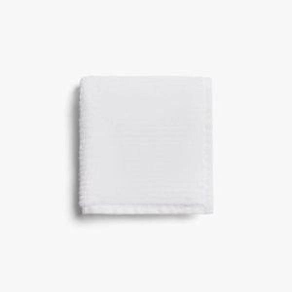 Parachute | Soft Rib Towels | Washcloth | White