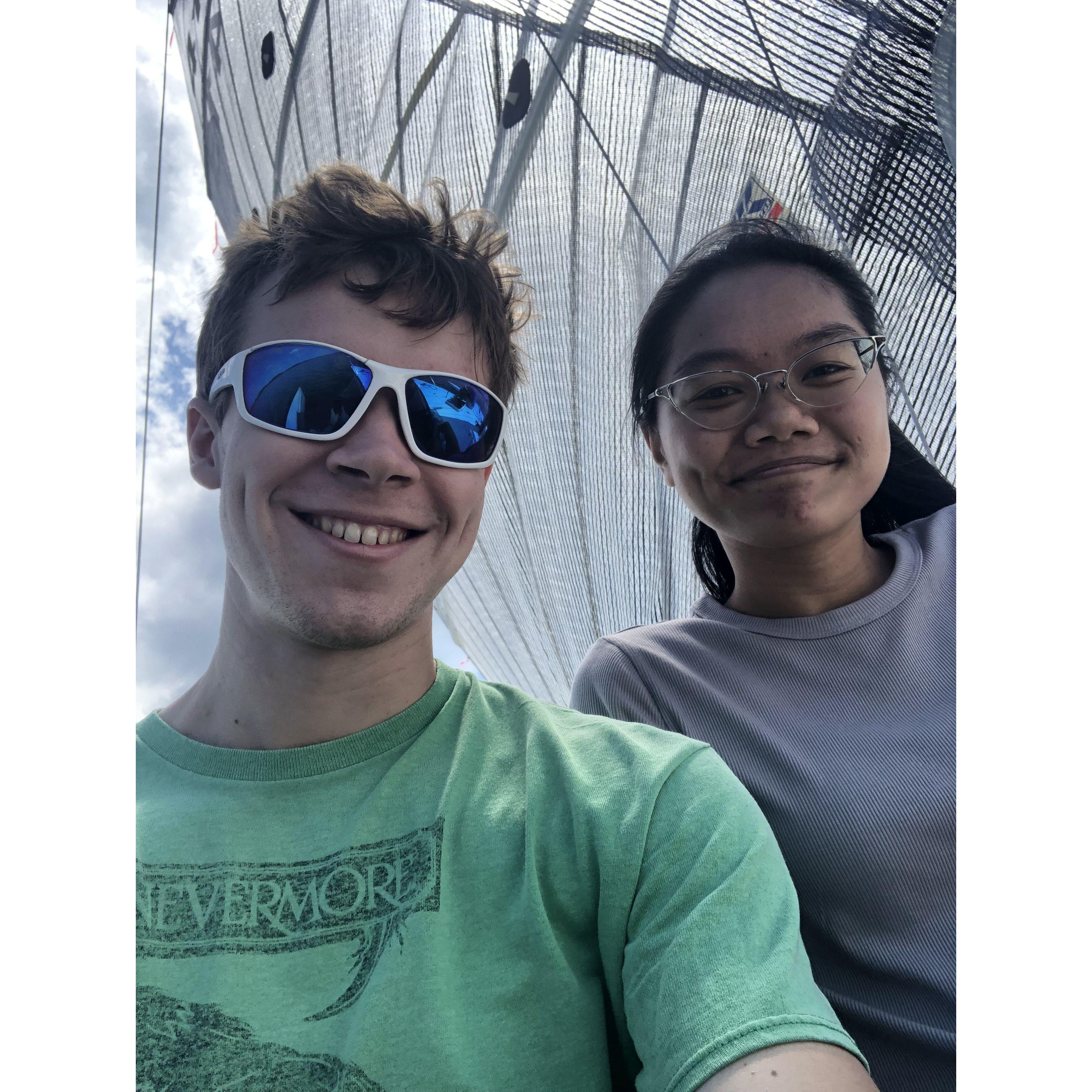 Sailing in the summer 8/18/23