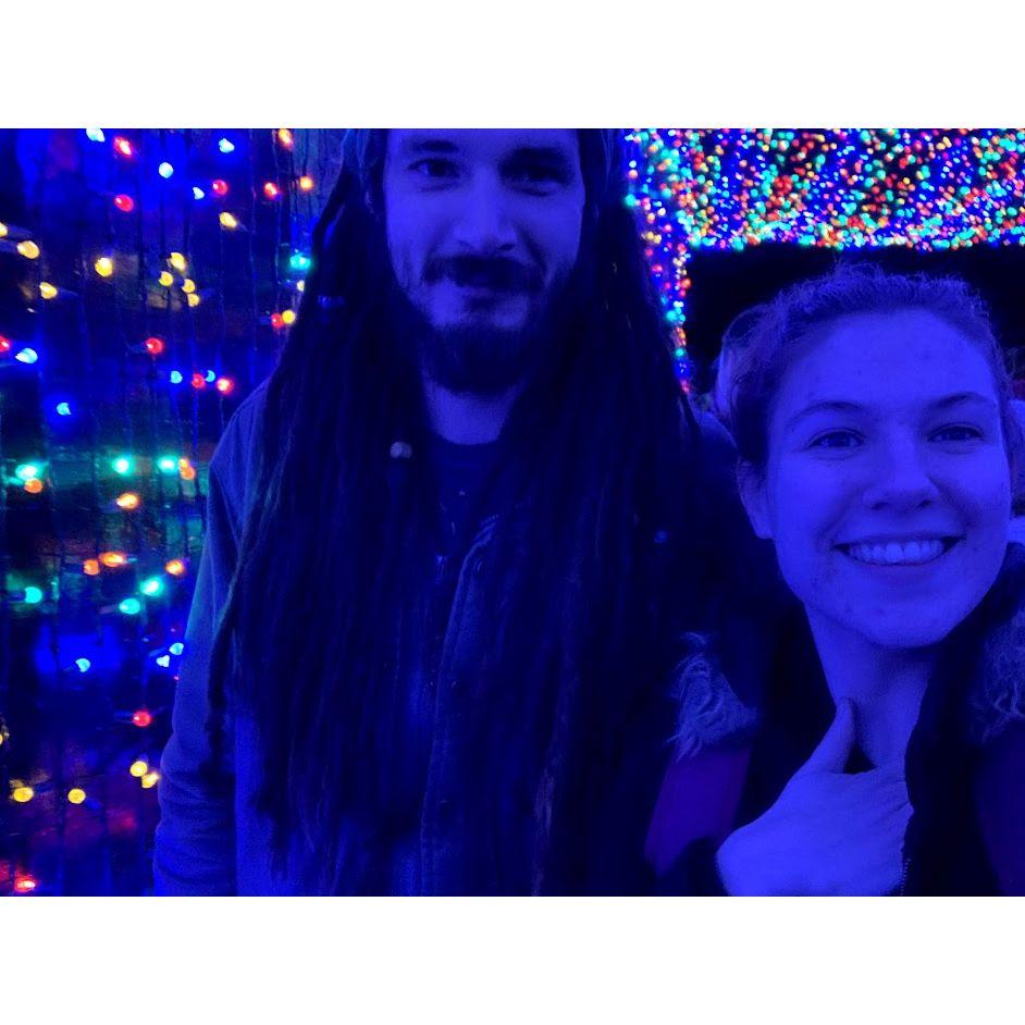 First Zoo Lights Trip - 12/2019