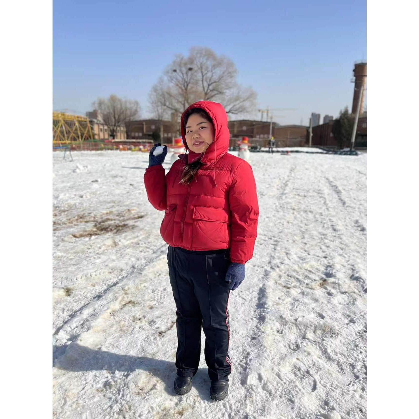 snowball fight