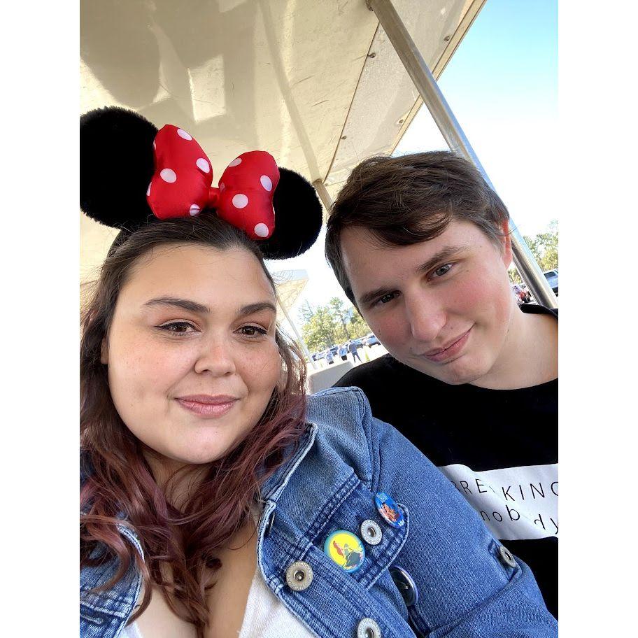 Going to Epcot together for the first time!