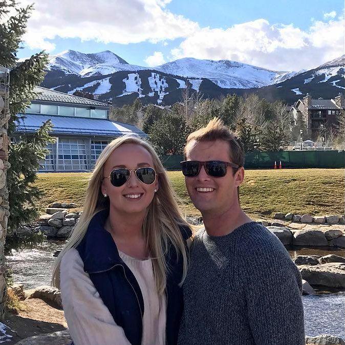 Our first trip to the mountains together in Colorado.