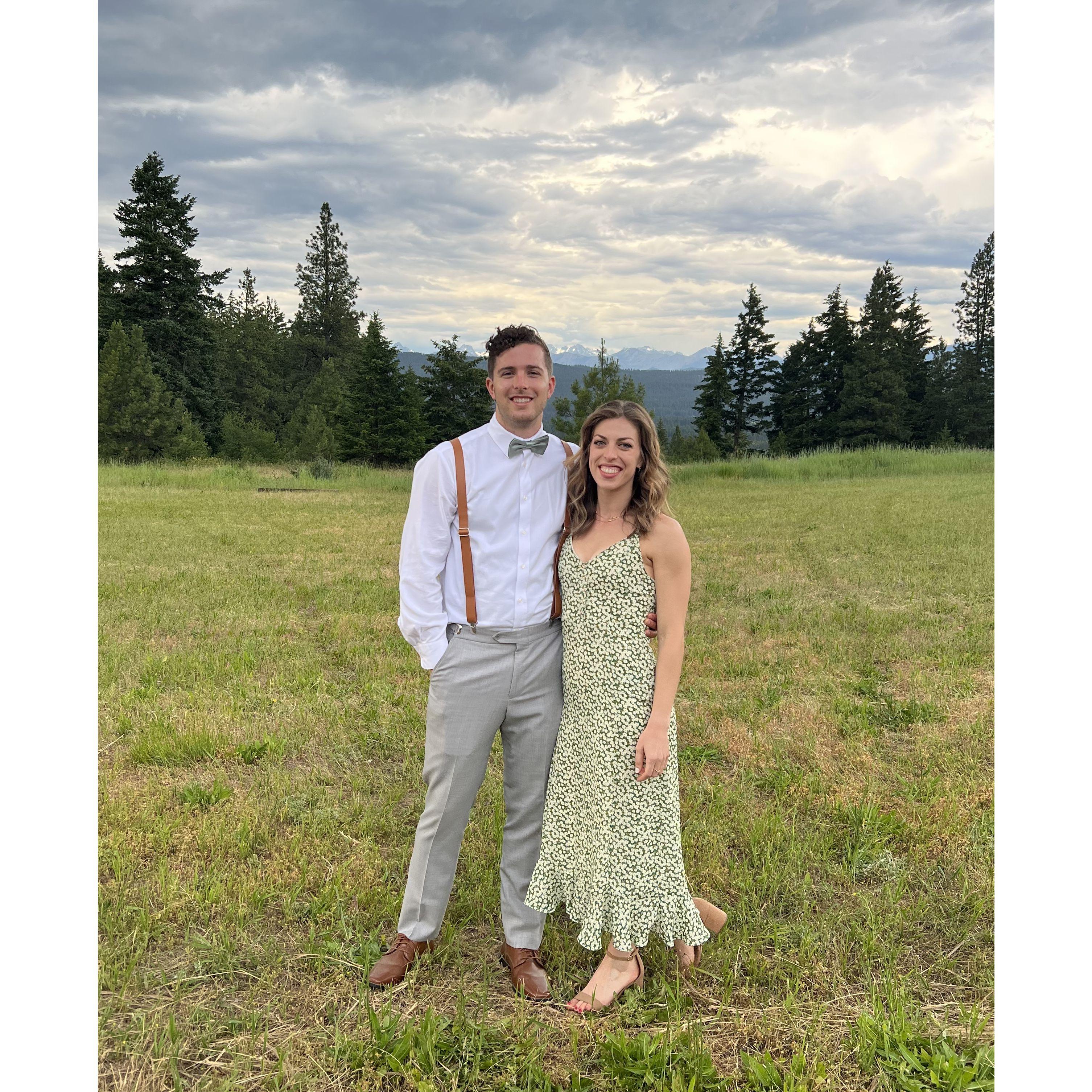 Our first wedding date!