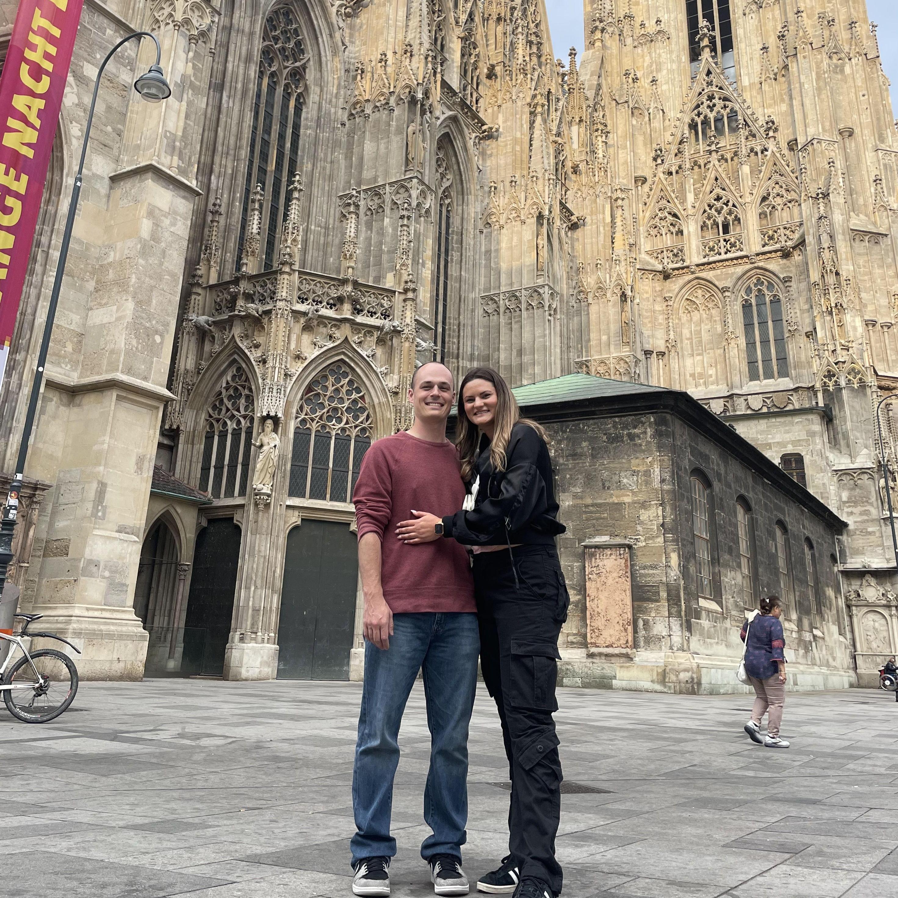 Vienna! Our first overseas trip together!