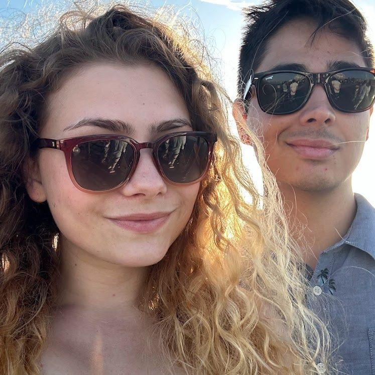 A day at the beach together