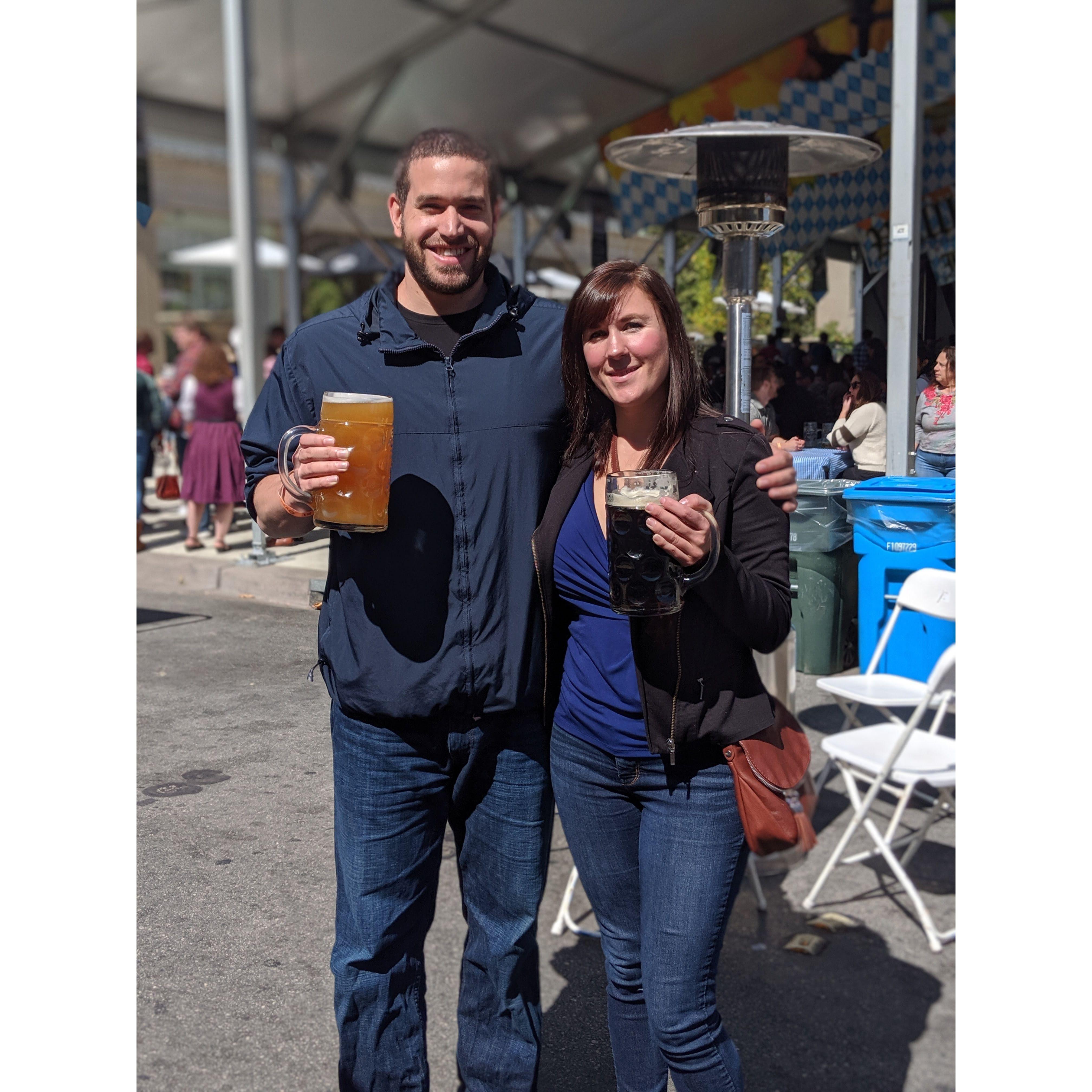 Oktoberfest; Redwood City, California. September 2019.