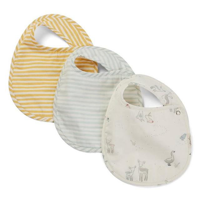 Just Hatched Stripes Away 3-Pack Bibs