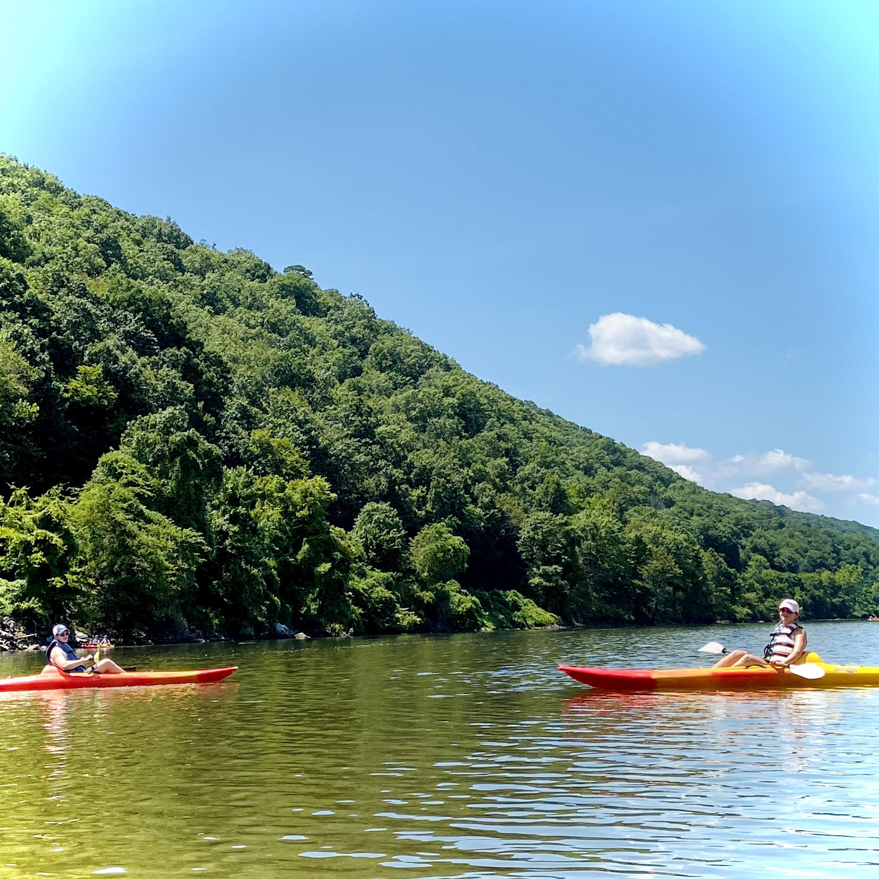 Kayaking in the Arkansas River- August 2020