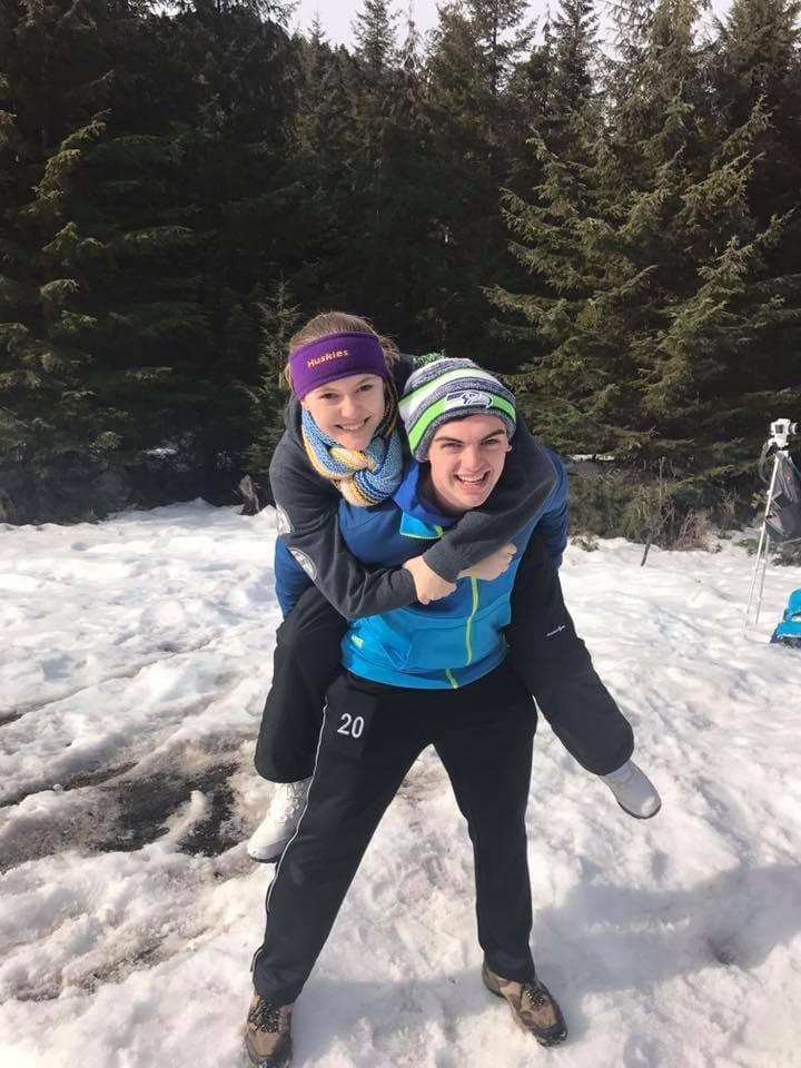 Tyler and I @ Buck Creek, 2017