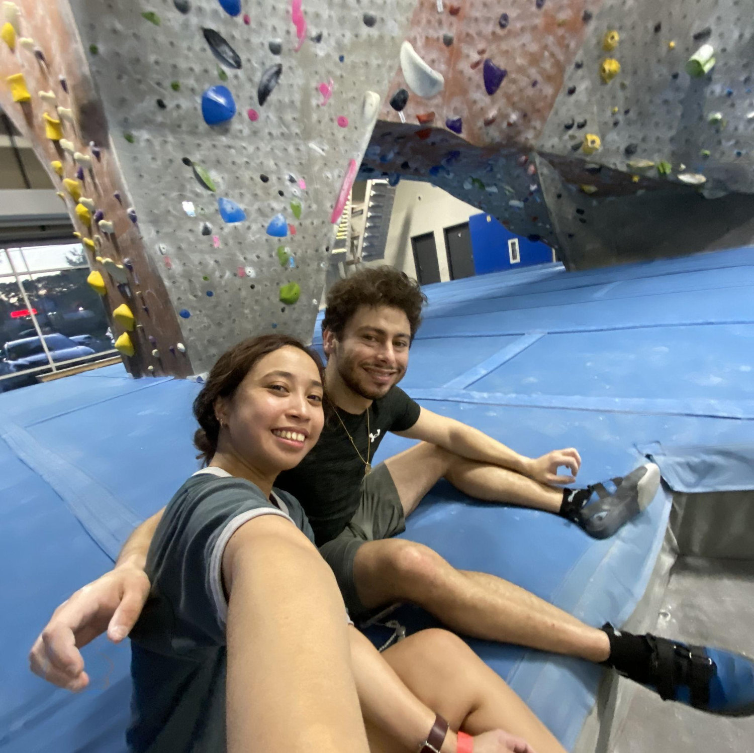 "let's rock climb", he said. "it will be fun," he said.