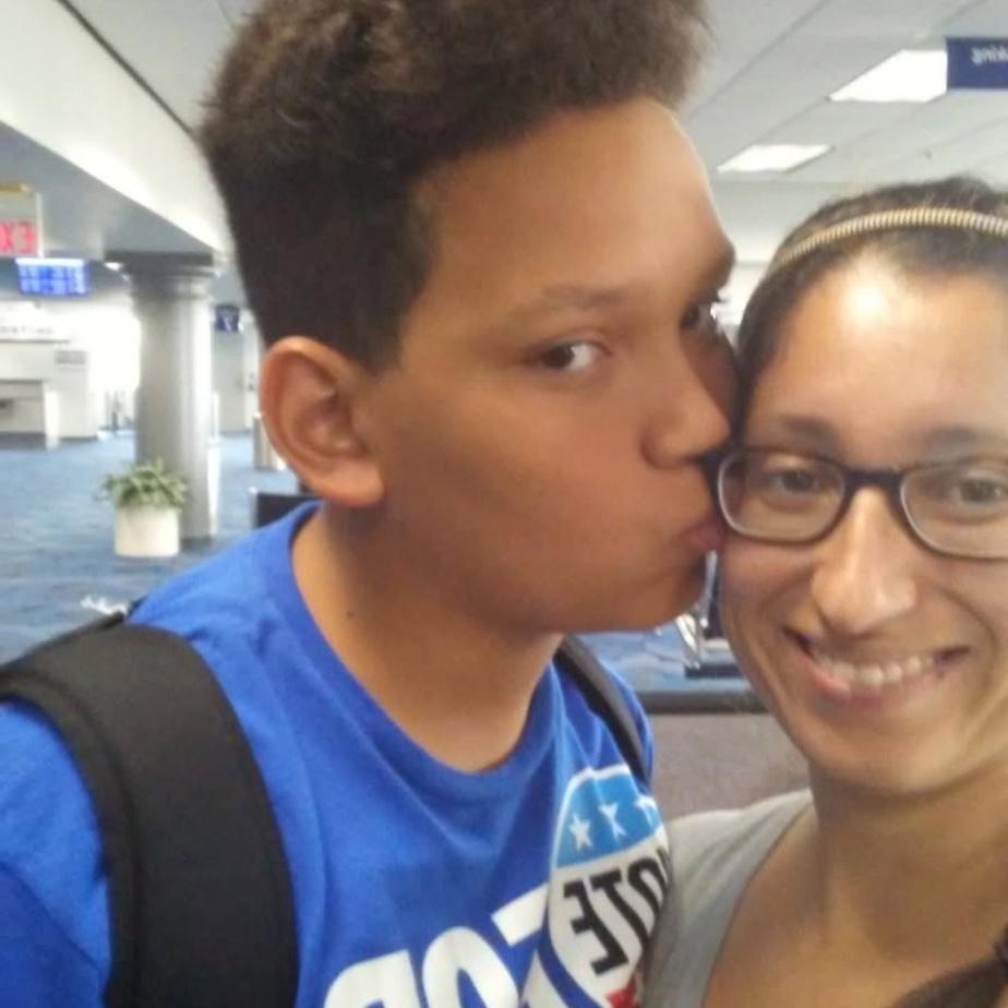 At the airport