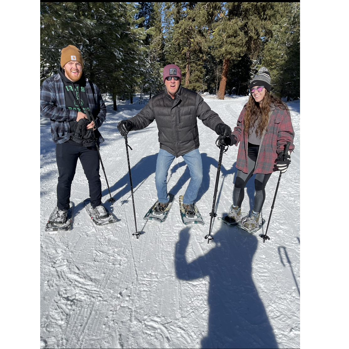 Isaac’s dad, Kimball, teaching us how to take a good picture