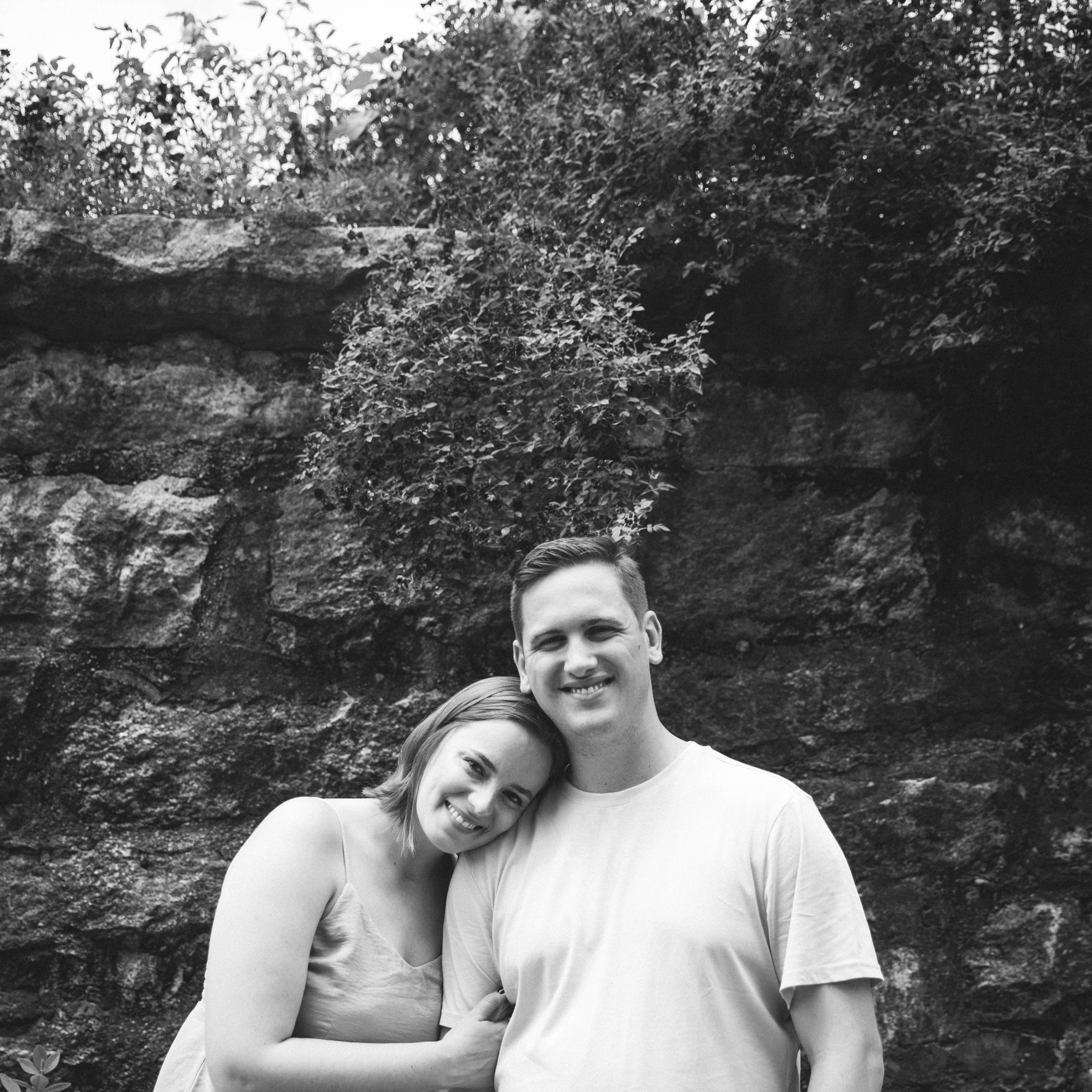 Couple photos at the Italian Gardens in Maymont (June 2023).