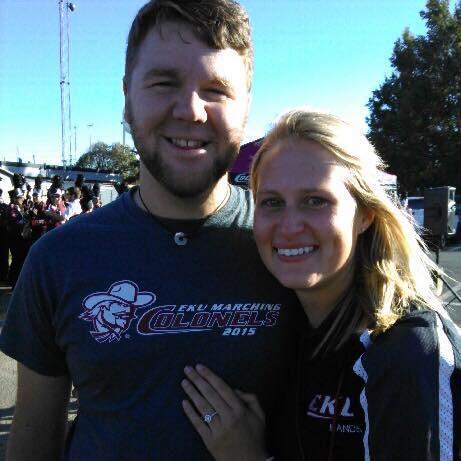 The day he asked, and I said, "Yes!"