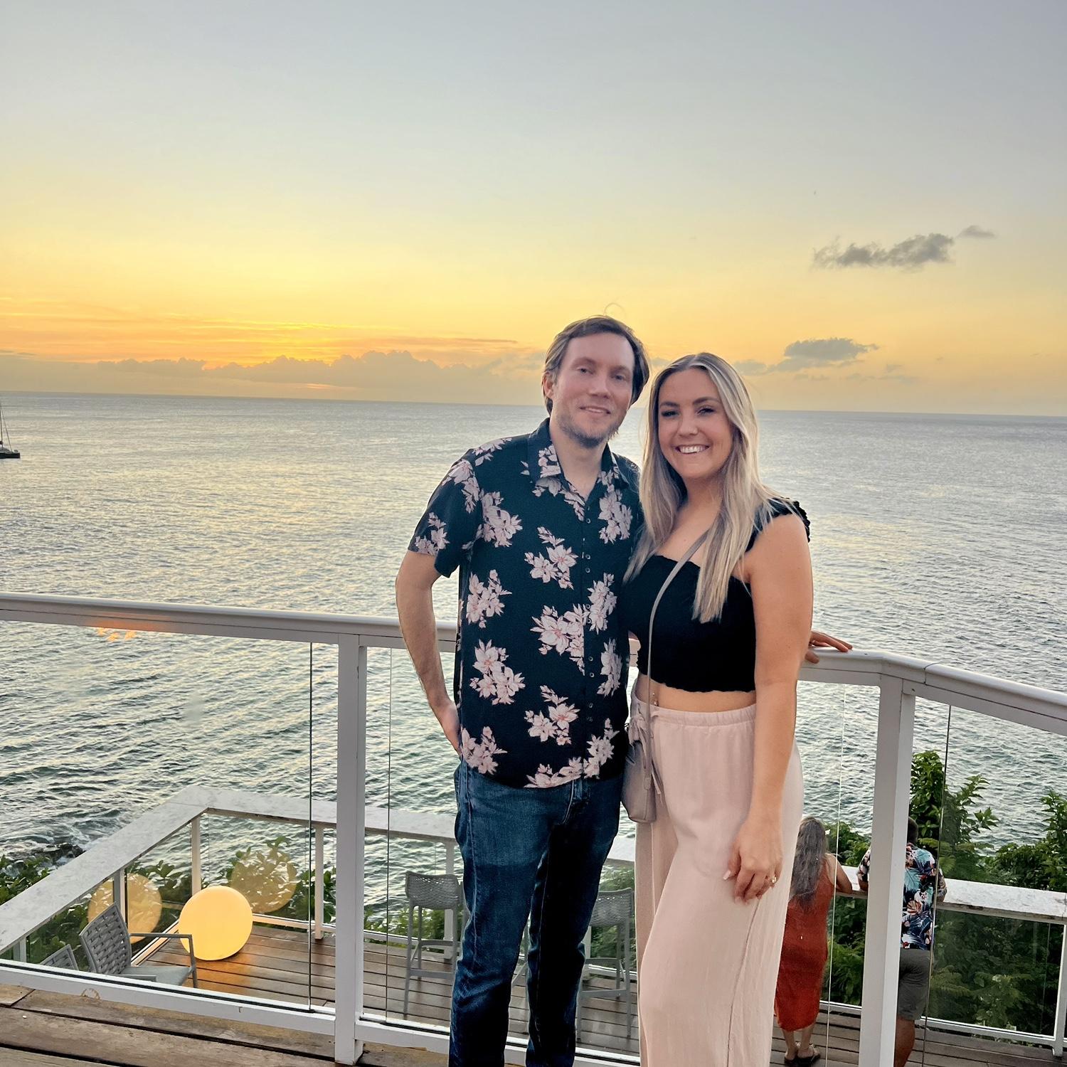 Sunset pier