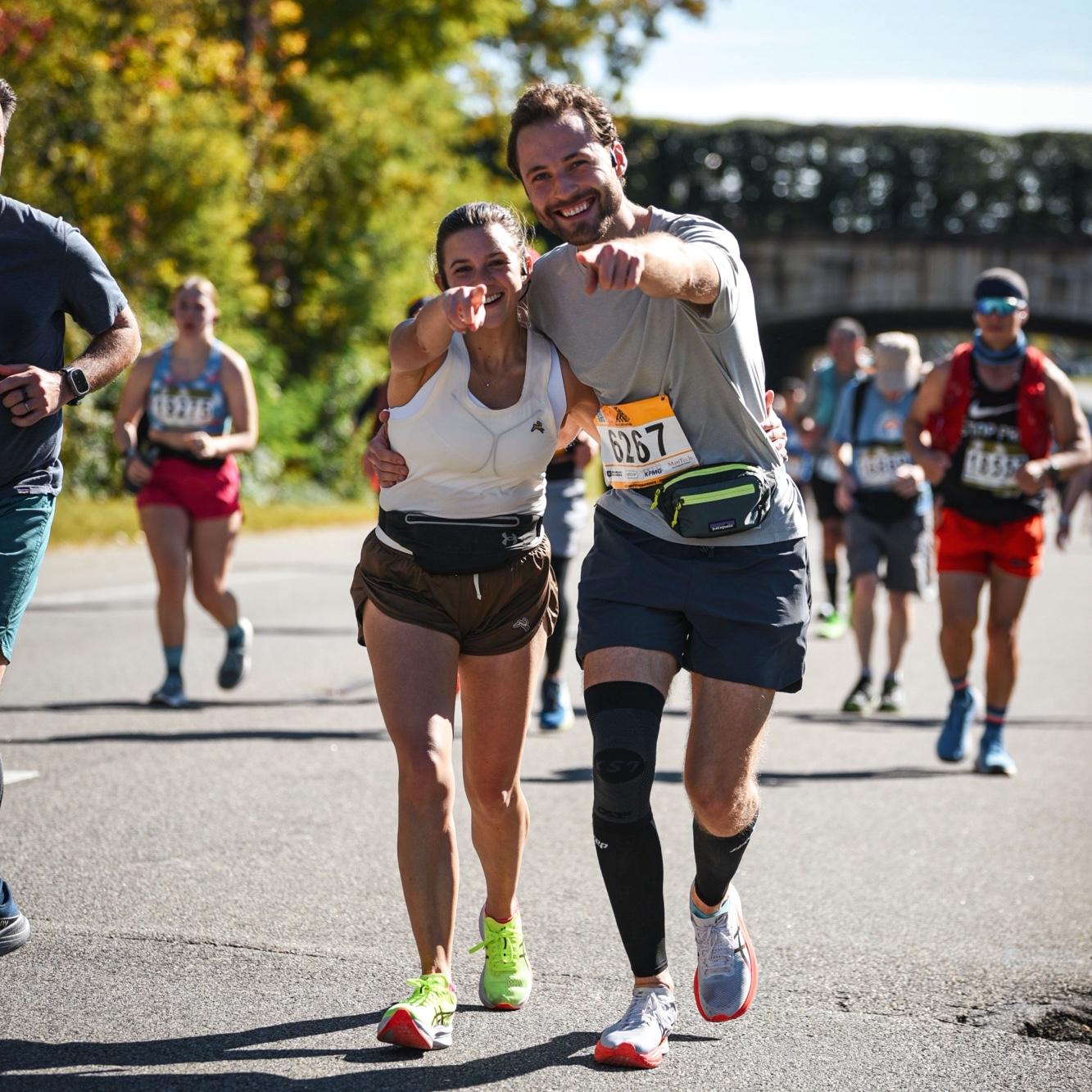 Last mile of the Marine Corps Marathon!